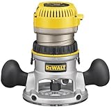DEWALT DW618K 2-1/4 HP Electronic Variable Speed Fixed Base Router with So Start Kit [並行輸入品]