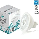 Luxrite LR21300 7W MR16 LED Bulb, 12V, 50W Halogen Replacement, Dimmable, Warm White 2700K, 500 Lume