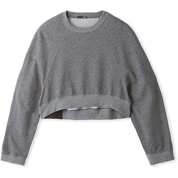 Amazon | [ミースロエ] フレアスリーブハイクオリティ裏毛