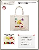 名入れ 名前入り レッスンバッグ スクエアトート キャンバス地 てんとうむし Ｌサイズ（高さ30×幅36×マチ14ｃｍ）