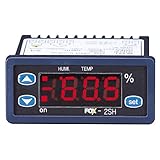 【CONOTEC(コノテック)】デジタル温/湿度調節器(FOX-2SH) 温度表示付 [並行輸入品] 結露防止 センサーヒーティング機能 現在湿度 補正機能 出力遅延時間