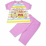 アンパンマン ベビー＆キッズ パジャマ 背当て総柄部分に冷感素材 kuz53-ta2610 (100cm, ピンク)