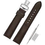 時計ベルトＤバックル 18mm 19mm 20mm 21mm 22mm Smart watchバンド 時計バンド 本革ベルト スマートウォッチベルト Release Watch Band 腕時計ベルト Seikoベルト OMEGAベルト