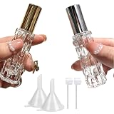 LAC NA 香水アトマイザー ゴールド・シルバー 10ml 詰替え付属品付き 香水ボトル