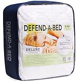 Classic Brands Defend-A-Bed Deluxe Quilted Waterproof Mattress Protector, Full
