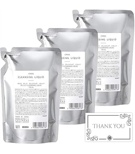 Amazon | オルビス(ORBIS) クレンジングリキッド ボトル入り1点+詰替2