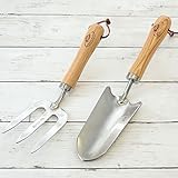 Fallen Fruitsガーデンスコップ（ＧＴ07）とハンドフォーク（ＧＴ10）のセット ノーブランド品