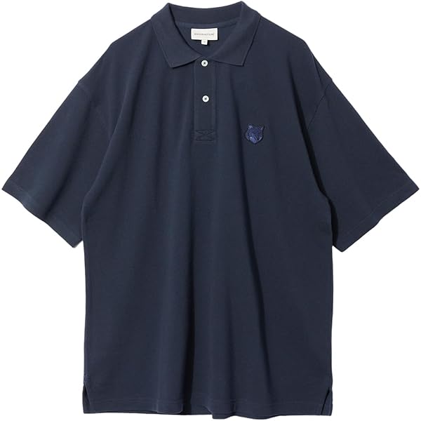 Amazon | [メゾンキツネ] フォックスヘッド パッチ レギュラー ポロ