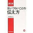 言いづらいことの伝え方