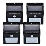 Hengzhe 20LEDセンサーライト ソーラーライト 屋外ライト 玄関ライト ガーデンライト 防犯ライト 人感センサーライト 省エネ電気代ゼロ家計にやさしいledライト 自動点灯 防水 配線不要 