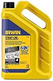 IRWIN Tools STRAIT-LINE Permanent Staining Marking Chalk, Midnight Black, 4pound (4935526) [並行輸入品]