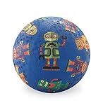 Crocodile Creek Robots Playground Ball, Blue, 7 by Crocodile Creek