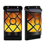 トーチライト 夜間自動点灯 ソーラーライト 屋外 人感センサー 防水 自動点灯 センサーライト 屋外 ソーラー 防水 炎を点滅する 電池不要 省エネ 車道/歩道//庭/ガーデン/屋外などに対応