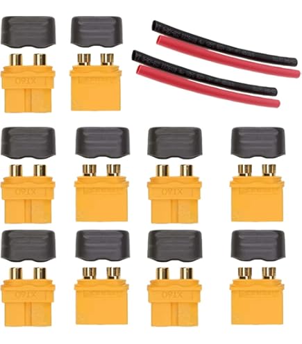 LinsyRC 2パックEC5メスコネクタ 4MM 弾丸バナナコネクタプラグ変換 Amazon | LinsyRC 2パックEC5メスコネクタは4MM 4.0MM弾丸バナナ