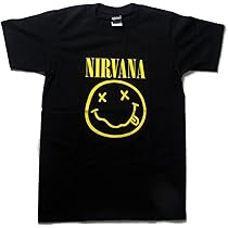Amazon | [against] ロックTシャツ NIRVANA ニルヴァーナ