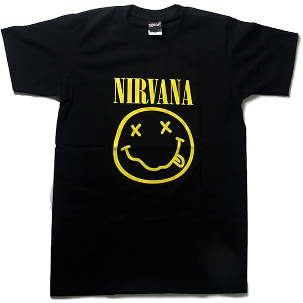 Amazon | [against] ロックTシャツ Nirvana ニルヴァーナ