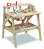 Melissa & Doug メリッサ＆ダグ ワークベンチ【箱なし】【知育玩具】【木製玩具】