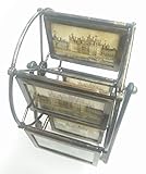(ワンダフルインポーターズ) Wonderful Importers 観覧車 フォトフレーム 写真 12枚 12.7cm × 8.9cm L版 サイズ アンティーク調 (ブラウン)