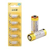 LiCB A23 23A 12V アルカリ乾電池 (5個パック)