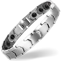 new  ゲルマニウム　ブレスレット 純チタン ゲルマニウムブレスレット シルバー Titanium チタン