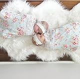 Baby Wrap (花と青)