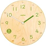 cosine（コサイン） 子ども時計（ウォールクロック） CW-14CM メープル