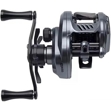 フィッシングリール 黒 コンパクト コンパクトでドラグMAX8kg！ 小さくともトルクがほしいなら