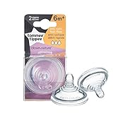 Tommee Tippee Closer to Nature Anti-Colic Fast Flow 2 Count [並行輸入品]