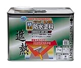 ニッペ 水性ベランダ・屋上床用防水塗料 7kg グリーン