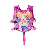 S&C Live 救命胴衣　ライフジャケット　子供用　股ベルト付き フローティングベスト　水着型うきわ ジュニアフロー　浮き輪付水着　浮力水着　安全保障　スイムスーツ ジュニア水着 旅行 ビーチ　海　