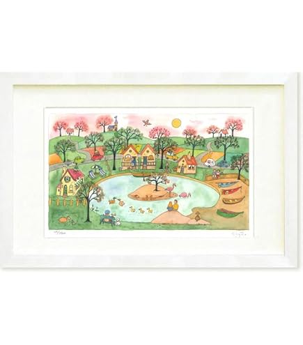 Amazon.co.jp: モンドリアン・赤黄青のコンポジション（絵画・版画
