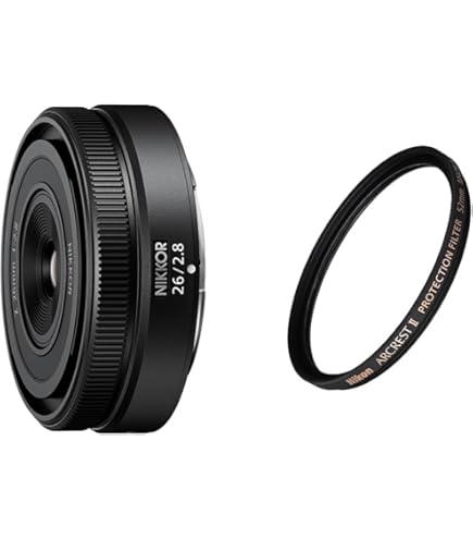 Amazon.co.jp: 【セット】Nikon 単焦点レンズ NIKKOR Z 26mm f/2.8 Z