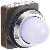 IDEC φ30 シリーズ パイロットライト LED照光 丸形 AC/DC24V APN122DNW