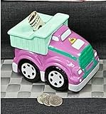 セラミックピンク&ブルーダンプトラックBank ( 1 Piece )