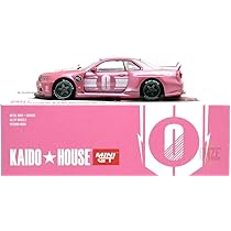 ミニカー KAIDO HOUSE NISSAN SKYLINE GT-R Amazon | MINI GT 1:64 Scale Model KAIDO HOUSE - NISSAN