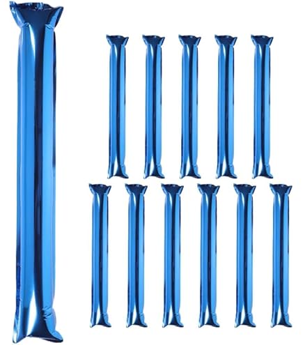 Amazon | FAMULIA スティックバルーン 銀 シルバー 20本セット