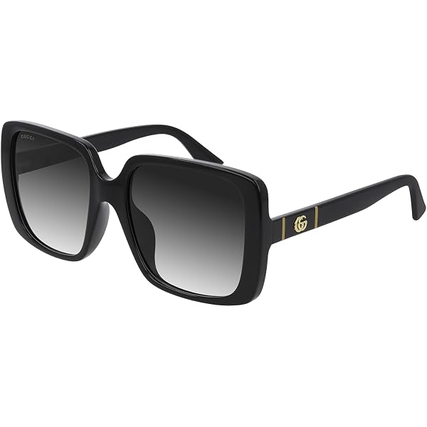 gucci black and white sunglasses