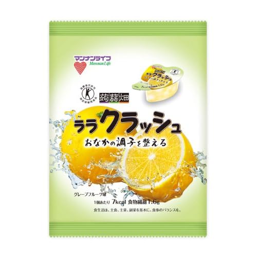 マンナンライフ ララクラッシュ グレープフルーツ味