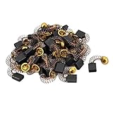 電動ハンマードリルモータ用DealMux 20ペア6x12x14mmカーボンブラシパワーツール