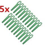 MIDRE 芝刈り機プラスチックブレード 交換用ブレード 替刃 100本入 (グリーン)