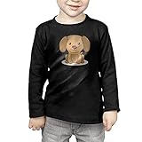 かわいい犬の漫画 子供服 春秋 長袖 Tシャツ トレーナー 丸い襟 キッズ 男の子 女の子 ベビー おしゃれ カジュアル ファッション 可愛い