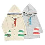 La Chiave(ラ キエーベ) パーカー (80～130cm) キムラタンの子供服 (53278x53478-161a) アイボリー 130