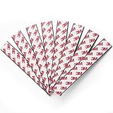 マグネットシート 磁石シート 強力マグネット 耐荷重1200ｇ 自由に切れる 両面テープ付き 幅：26ｍｍ 厚み：3ｍｍ 長さ：16㎝ 八枚セット