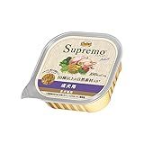 Nutro シュプレモ ウェット パテタイプ 成犬用 全犬種用 100g×24個 トレイ 缶詰 総合栄養食 ドッグフード 犬 まとめ買い 厳選自然素材 香料・着色料 無添加 ニュートロ