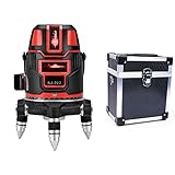2赤ライン レーザー墨出し器SJ-222 1垂直・1水平 フクダ 墨出し器 自動補正レーザーレベル レーザーライン 地墨ポイント 水平器