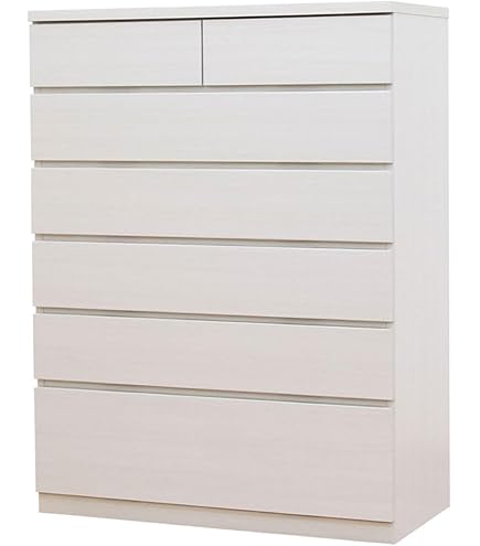 Amazon｜幅100 6段 ハイチェスト 日本製100-6 タンス チェスト