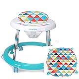 赤ちゃんの歩行, 反ロール オーバー 7-18 ヶ月安全ステップ折りたたみ可能な赤ちゃん活動ウォーカー赤ちゃんウォーカー-A