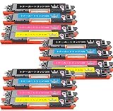 【unique-ink】トナーカートリッジ CRG-329互換 Canon(キャノン) 汎用トナーCRG-329 (ブラック×3、シアン×3、マゼンタ×3、イエロー×3) 12セット 対応機種：LBP7010C / LBP7018C