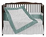 Baby Doll Bedding Crocodile II Crib Bedding Set, Blue by BabyDoll Bedding