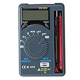 XB866ミニオートレンジLCD電圧計テスターツールAC / DCポケットデジタルマルチメータ
